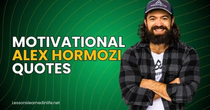Best Alex Hormozi Quotes